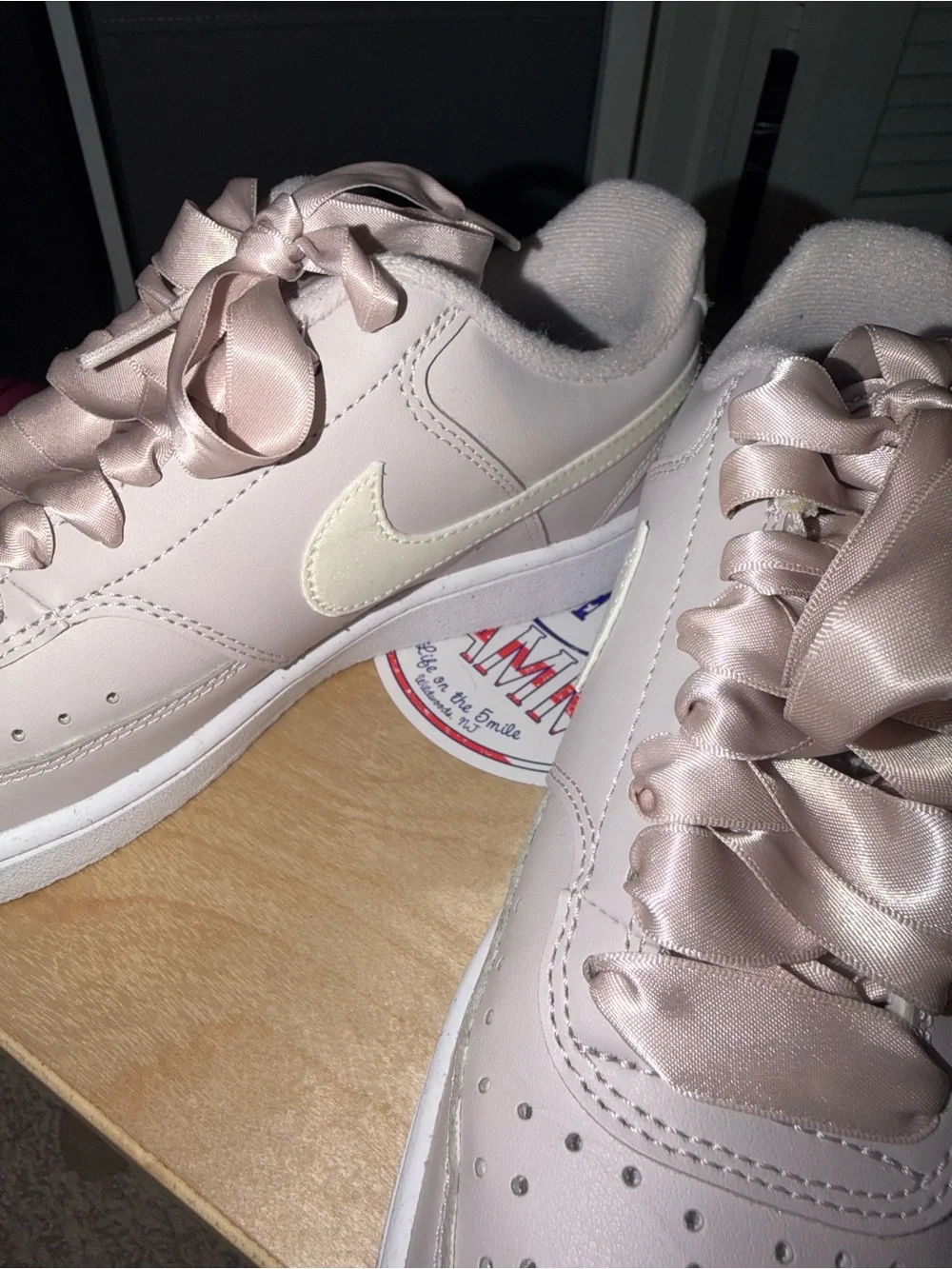 Moving Sale - Nike Court Vision Low NN Platinum Violet Women’s Size 7.5 Sneakers